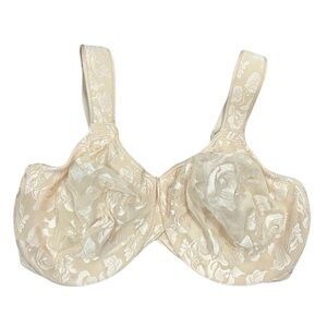 Wacoal Bra Women's 42DDD Cream Awareness Underwire Full Coverage